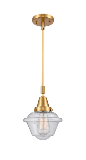 Caden One Light Mini Pendant in Satin Gold (405|447-1S-SG-G534)