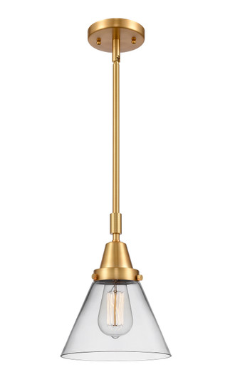 Caden LED Mini Pendant in Satin Gold (405|447-1S-SG-G42-LED)