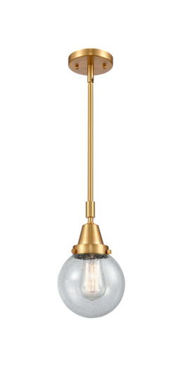 Caden LED Mini Pendant in Satin Gold (405|447-1S-SG-G204-6-LED)