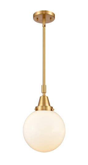 Caden LED Mini Pendant in Satin Gold (405|447-1S-SG-G201-8-LED)
