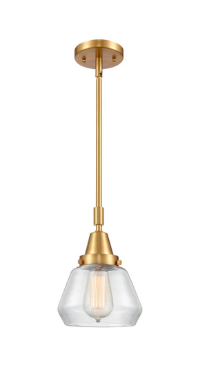 Caden One Light Mini Pendant in Satin Gold (405|447-1S-SG-G172)