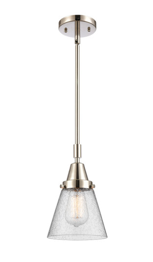 Caden LED Mini Pendant in Polished Nickel (405|447-1S-PN-G64-LED)