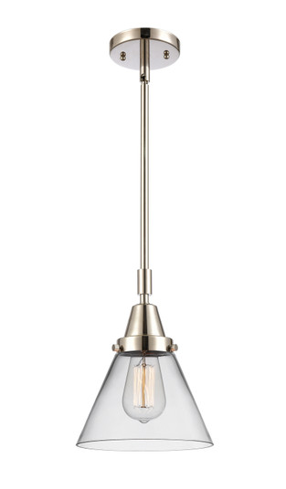 Caden LED Mini Pendant in Polished Nickel (405|447-1S-PN-G42-LED)