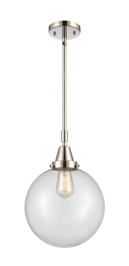 Caden LED Mini Pendant in Polished Nickel (405|447-1S-PN-G202-10-LED)