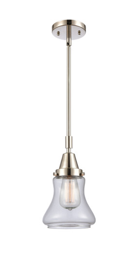 Caden LED Mini Pendant in Polished Nickel (405|447-1S-PN-G192-LED)