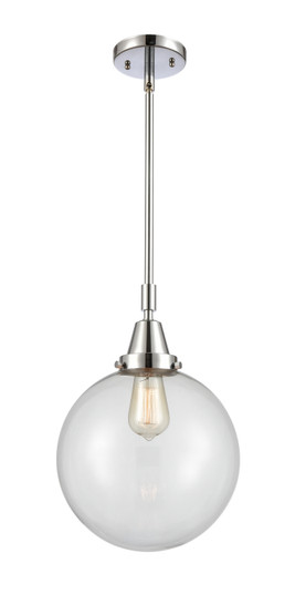 Caden One Light Mini Pendant in Polished Chrome (405|447-1S-PC-G202-10)