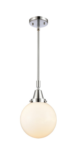 Caden LED Mini Pendant in Polished Chrome (405|447-1S-PC-G201-8-LED)