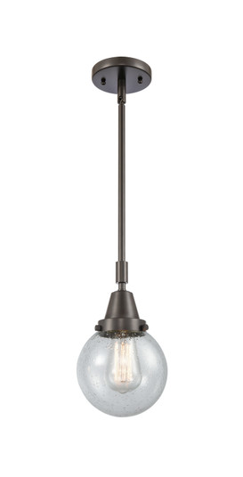 Caden LED Mini Pendant in Oil Rubbed Bronze (405|447-1S-OB-G204-6-LED)