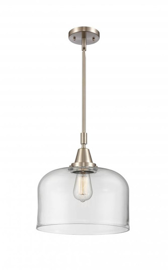 Caden LED Mini Pendant in Brushed Brass (405|447-1S-BB-G713-L-LED)