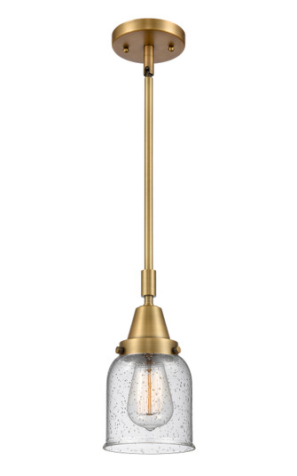 Caden LED Mini Pendant in Brushed Brass (405|447-1S-BB-G54-LED)