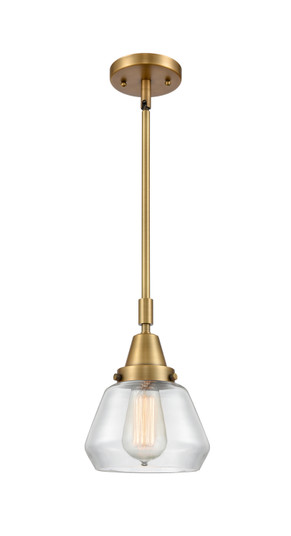 Caden LED Mini Pendant in Brushed Brass (405|447-1S-BB-G172-LED)