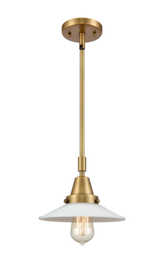 Caden One Light Mini Pendant in Brushed Brass (405|447-1S-BB-G1)