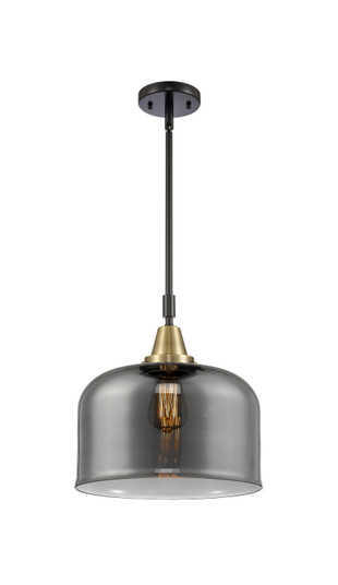 Caden LED Mini Pendant in Black Antique Brass (405|447-1S-BAB-G73-L-LED)