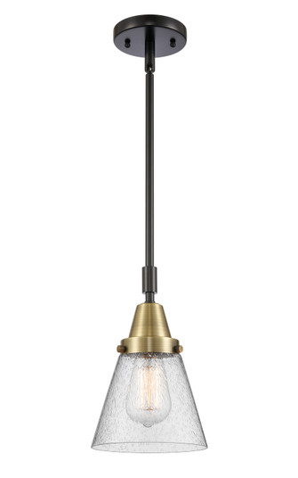 Caden LED Mini Pendant in Black Antique Brass (405|447-1S-BAB-G64-LED)