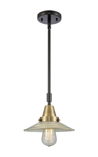 Caden LED Mini Pendant in Black Antique Brass (405|447-1S-BAB-G2-LED)