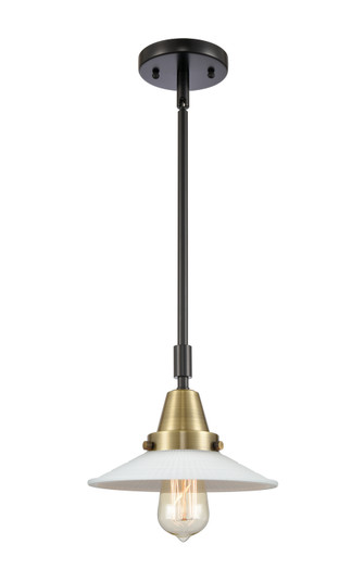 Caden LED Mini Pendant in Black Antique Brass (405|447-1S-BAB-G1-LED)