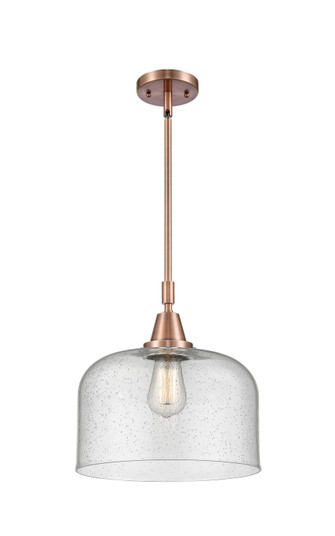 Caden One Light Mini Pendant in Antique Copper (405|447-1S-AC-G74-L)