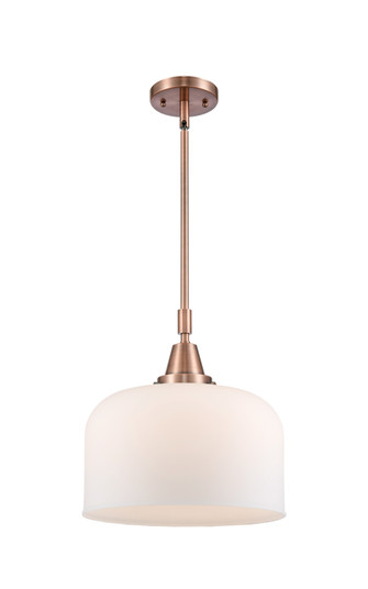 Caden LED Mini Pendant in Antique Copper (405|447-1S-AC-G71-L-LED)