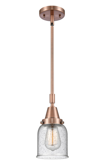 Caden LED Mini Pendant in Antique Copper (405|447-1S-AC-G54-LED)