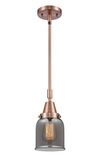 Caden LED Mini Pendant in Antique Copper (405|447-1S-AC-G53-LED)