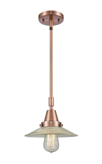 Caden LED Mini Pendant in Antique Copper (405|447-1S-AC-G2-LED)