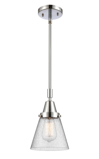 Caden LED Mini Pendant in Antique Brass (405|447-1S-AB-G62-LED)