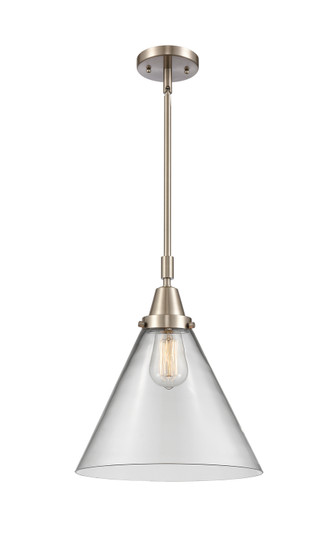 Caden LED Mini Pendant in Antique Brass (405|447-1S-AB-G41-L-LED)