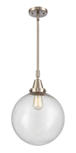 Caden LED Mini Pendant in Antique Brass (405|447-1S-AB-G204-12-LED)