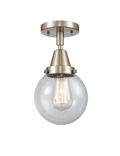 Caden LED Flush Mount in Brushed Satin Nickel (405|447-1C-SN-G204-6-LED)