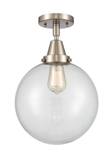 Caden LED Flush Mount in Brushed Satin Nickel (405|447-1C-SN-G202-10-LED)