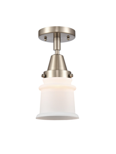 Caden One Light Flush Mount in Brushed Satin Nickel (405|447-1C-SN-G181S)