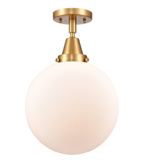 Caden One Light Semi-Flush Mount in Satin Gold (405|447-1C-SG-G201-10)