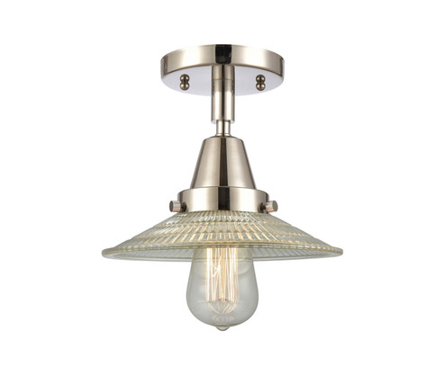 Caden LED Semi-Flush Mount in Polished Nickel (405|447-1C-PN-G2-LED)
