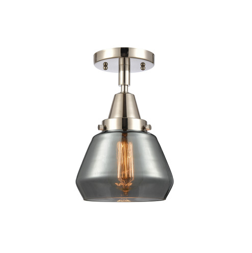 Caden LED Semi-Flush Mount in Polished Nickel (405|447-1C-PN-G173-LED)