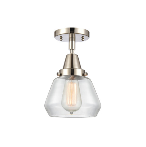 Caden LED Semi-Flush Mount in Polished Nickel (405|447-1C-PN-G172-LED)