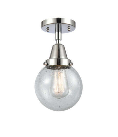 Caden LED Semi-Flush Mount in Polished Chrome (405|447-1C-PC-G204-6-LED)