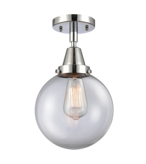 Caden LED Semi-Flush Mount in Polished Chrome (405|447-1C-PC-G202-8-LED)