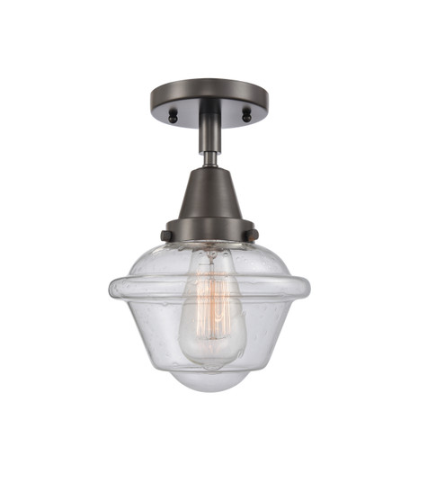 Caden LED Semi-Flush Mount in Oil Rubbed Bronze (405|447-1C-OB-G534-LED)