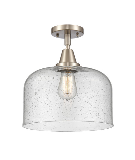 Caden One Light Semi-Flush Mount in Matte Black (405|447-1C-BK-G713-L)