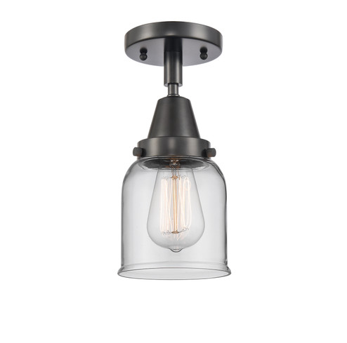 Caden One Light Semi-Flush Mount in Matte Black (405|447-1C-BK-G52)
