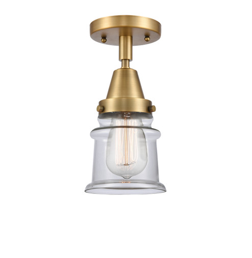 Caden LED Semi-Flush Mount in Brushed Brass (405|447-1C-BB-G182S-LED)