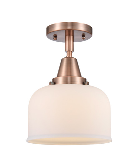 Caden One Light Semi-Flush Mount in Antique Copper (405|447-1C-AC-G71)