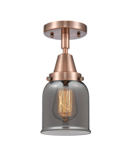 Caden LED Semi-Flush Mount in Antique Copper (405|447-1C-AC-G53-LED)