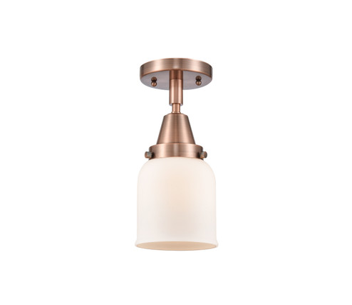 Caden LED Semi-Flush Mount in Antique Copper (405|447-1C-AC-G51-LED)
