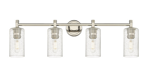 Downtown Urban Four Light Bath Vanity in Polished Nickel (405|434-4W-PN-G434-7SDY)