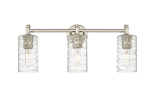 Downtown Urban LED Bath Vanity in Polished Nickel (405|434-3W-PN-G434-7DE)