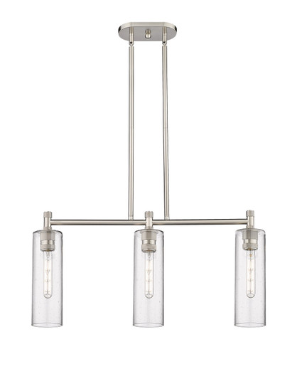 Downtown Urban LED Island Pendant in Polished Nickel (405|434-3I-PN-G434-12SDY)