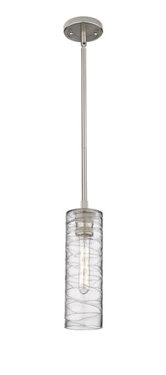 Downtown Urban One Light Pendant in Satin Nickel (405|434-1S-SN-G434-12DE)