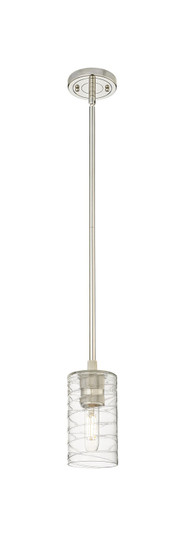 Downtown Urban One Light Pendant in Polished Nickel (405|434-1S-PN-G434-7DE)