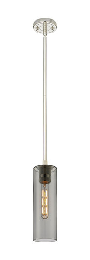 Downtown Urban One Light Pendant in Polished Nickel (405|434-1S-PN-G434-12SM)
